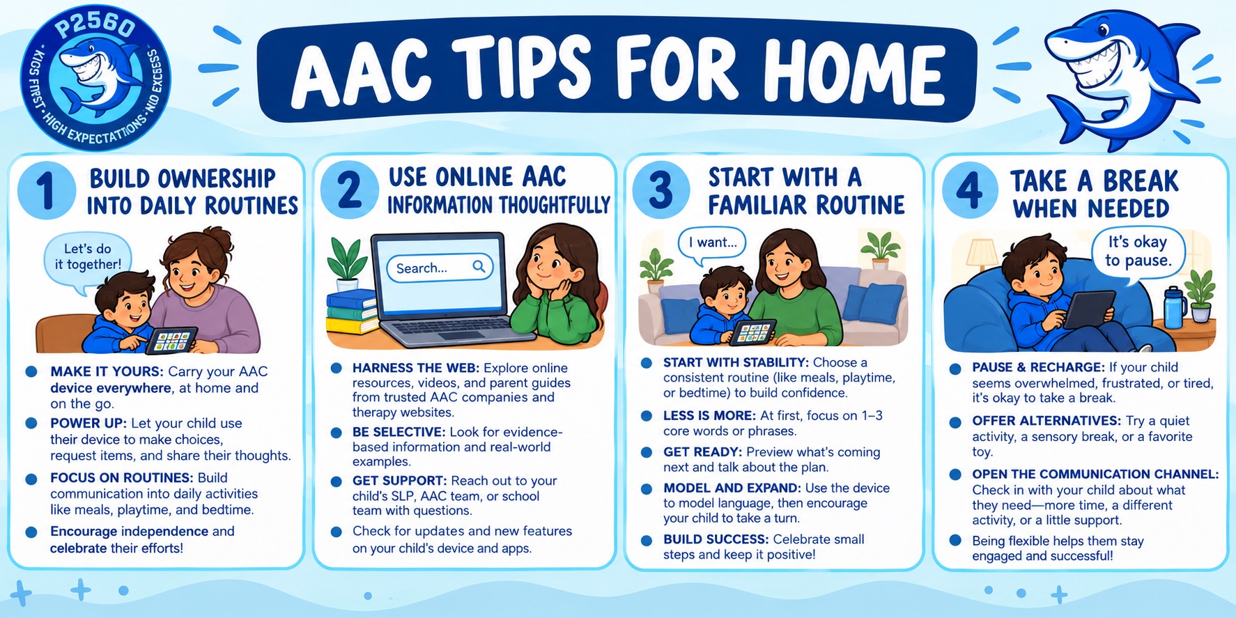 Preview of AAC Tips for Home